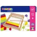 PlayBox: Kompletan set za tkanje s koncima i kvadratnim tkalačkim okvirom