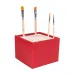 PlayBox: Kutija za držanje kistova s 64 mjesta, 13x13x10 cm