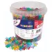 PlayBox: Set šarenih i prozirnih plastičnih perli, 2200 komada