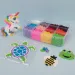 PlayBox: XL MAXI glačane perle promjera 9 mm u 12 boja u kutiji za pohranu, 12000 komada
