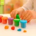 Playgo: Jednorog šareni set plastelina 6x56g
