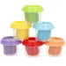Playgo: Jednorog šareni set plastelina 6x56g