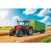 Poljoprivredne strojeve: Traktor s prikolicom, puzzle od 100 dijelova – Trefl