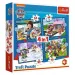 Psići u ophodnji 4 u 1 70-54-48-35 komada puzzle - Trefl