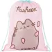 Pusheen ružičasta vrećica za tjelesni, sportska torba 34x43 cm