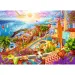 Santorini ugođaj, puzzle od 1000 dijelova, Premium Plus kvaliteta – Trefl