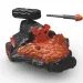 Schleich: Eldrador borbeno vozilo od lave s čudovištem od lave i bacačem (42663)