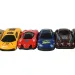 Set trkaćih automobila od 10 kom, 6 cm, mjerilo 1/72