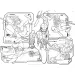 Spider-Man 2 u 1 maxi puzzle od 108 dijelova i bojanka 70x50 cm - Lisciani
