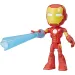 Spider-Man: Póki i njegovi nevjerojatni prijatelji Iron Man akcijska figura s dodatkom 10cm - Hasbro