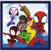 Spidey i prijatelji 3 u 1, slagalica od 20-36-50 dijelova - Trefl
