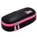 St.Right Black Glitter ovalna pernica PC01 23x9,5x6cm