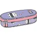 St.Right Happy Panda ovalni pernica s pandicom PC01 23x9,5x6cm