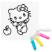 Sticker Art: Hello Kitty set za bojanje naljepnica, više vrsta, 1 kom - Comansi