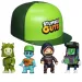 Stumble Guys mini iznenađenje figura s kapom, serija 2, 1 komad