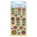 The Littlies: Cvjetni 3D pufasti set naljepnica 10x22cm