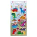The Littlies: Set 3D naljepnica s uzorkom dinosaura, 10x22 cm