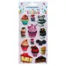 The Littlies: Slatki 3D pufasti set naljepnica 10x22 cm