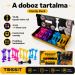 Tossit Family Pack – ružičasta, ljubičasta, plava, žuta pikado igra s usisnim čepovima