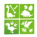 World of Dinosaur: Set asfalta s kredama s predloškom dinosaura