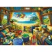 Život u kamperu premium plus puzzle od 1000 dijelova - Trefl