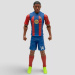 Akcijska figura nogometaša, 20 cm - FC Barcelona, Rashford u dresu s brojem 14