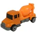 Alloy Car: Set građevinskih kamiona od 6 dijelova 8 cm