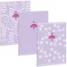 Ars Una: Soft Touch Purple Spring obična bilježnica A/4