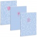 Ars Una: Soft Touch Skyblue Spring kockasta bilježnica A/4