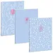 Ars Una: Soft Touch Skyblue Spring obična bilježnica A/4