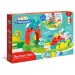 Baby set malih vlakova na farmi sa dodacima