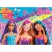 Barbie čarobni svijet 4x48-dijelni maxi podni puzzle 35x25 cm - Lisciani