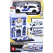 Bburago grad - Audi A6 policijski automobil i policijska postaja 1/43