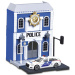 Bburago grad - Audi A6 policijski automobil i policijska postaja 1/43