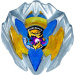 Beyblade X početnički set: Buster Dran 5-70DB vrtiljak početni set - Hasbro