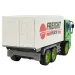 Construction Truck: Kontejnerski kamion s dizajnom zamašnjaka 19 cm