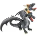 Crni dvoglavi zmaj figura - Bullyland