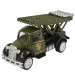Die-Cast: Vojni mali auto sa zamašnjakom u nekoliko verzija 1/55