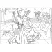 Disney Pepeljuga 2 u 1, maxi slagalica od 35 dijelova i bojanka 70x50 cm – Lisciani