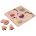 Eichhorn: Peppa Pig drvena slagalica s ručkama za umetanje oblika