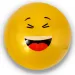 Emoji gumena lopta u nekoliko verzija 23cm