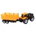 Engineering Truck: Traktor set sa prikolicom i bačvama za ulje 28cm