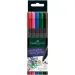 Faber-Castell: Grip set flomastera 0,4mm 5kom