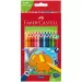 Faber-Castell: Jumbo drvene bojice 24kom sa šiljilom