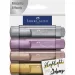 Faber-Castell: Metalni set markera 1546 4kom