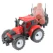 Farmer Truck: Poljoprivredni traktori s prikolicom, set od 3 komada 28 cm