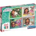 Gabina kuća lutaka Supercolor 4 u 1 puzzle - Clementoni