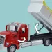 Heavy Duty Truck: Kamiona na povlačenje s vratima koja se otvaraju 1/36