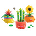 Hey Clay: Kreativni set plastelina za ljubitelje biljaka – set od 15 komada