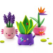 Hey Clay: Plant Folks set za modeliranje s figuricama biljaka – set od 15 dijelova